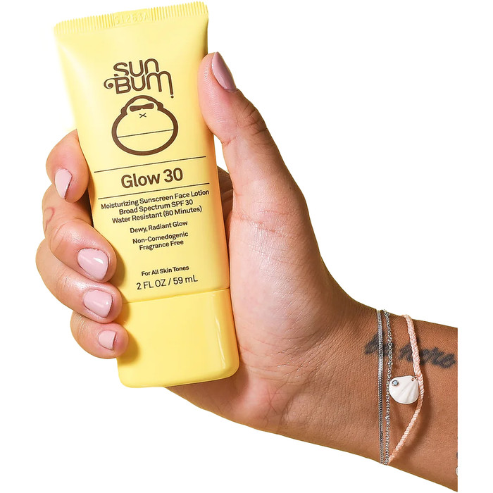 2024 Sun Bum Glow SPF 30 Sunscreen Face Lotion 59ml SB357605